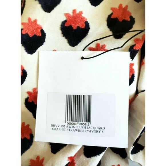 VICTORIA BECKHAM New Strawberry Jacquard Dress - Picture 10 of 10